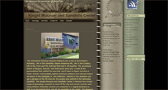 Desktop Screenshot of knightmuseum.com