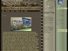 Tablet Screenshot of knightmuseum.com
